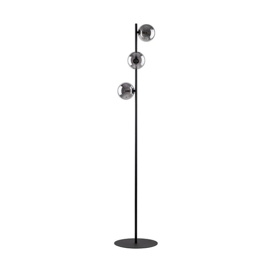 Estera gulvlampe 3-lys-Gulvlamper-TK Lighting-Røykfarget-TK-5717-Lightup.no