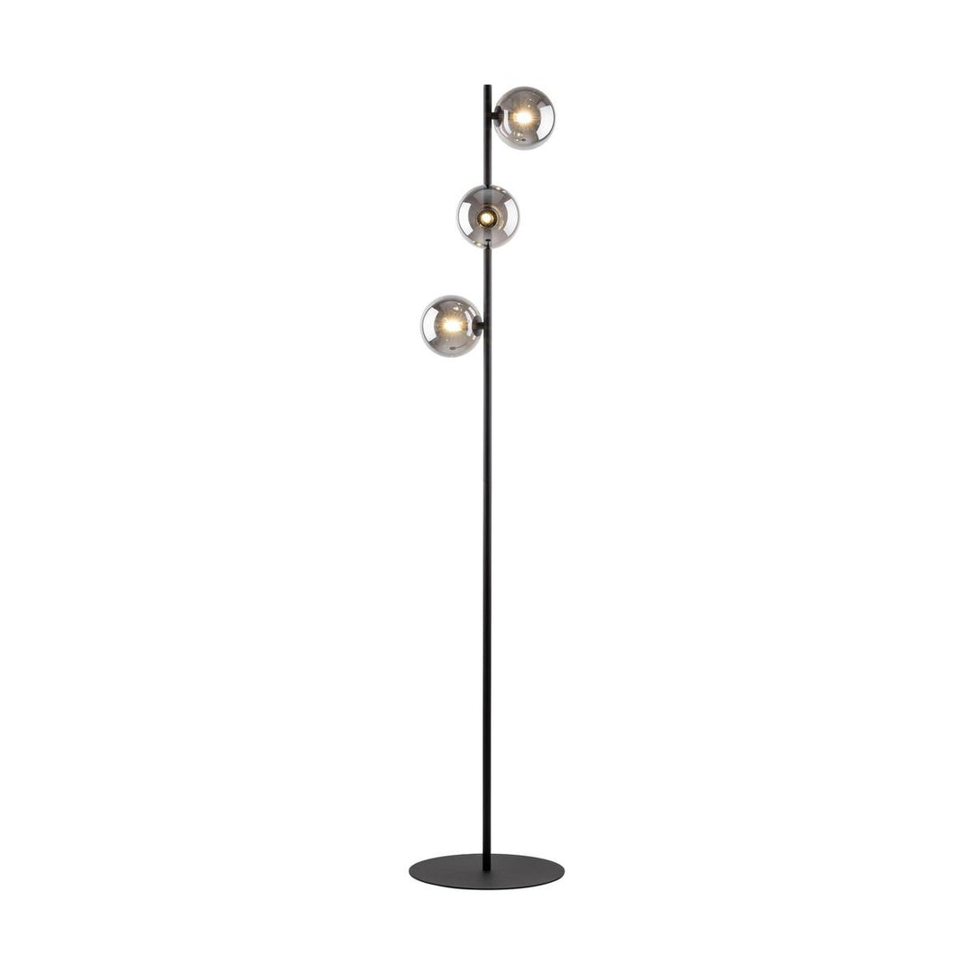 Estera gulvlampe 3-lys-Gulvlamper-TK Lighting-Røykfarget-TK-5717-Lightup.no