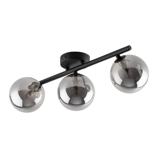Estera taklampe 3-lys-Taklamper-TK Lighting-Røykfarget-TK-6855-Lightup.no