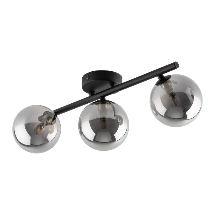 Estera taklampe 3-lys-Taklamper-TK Lighting-Røykfarget-TK-6855-Lightup.no