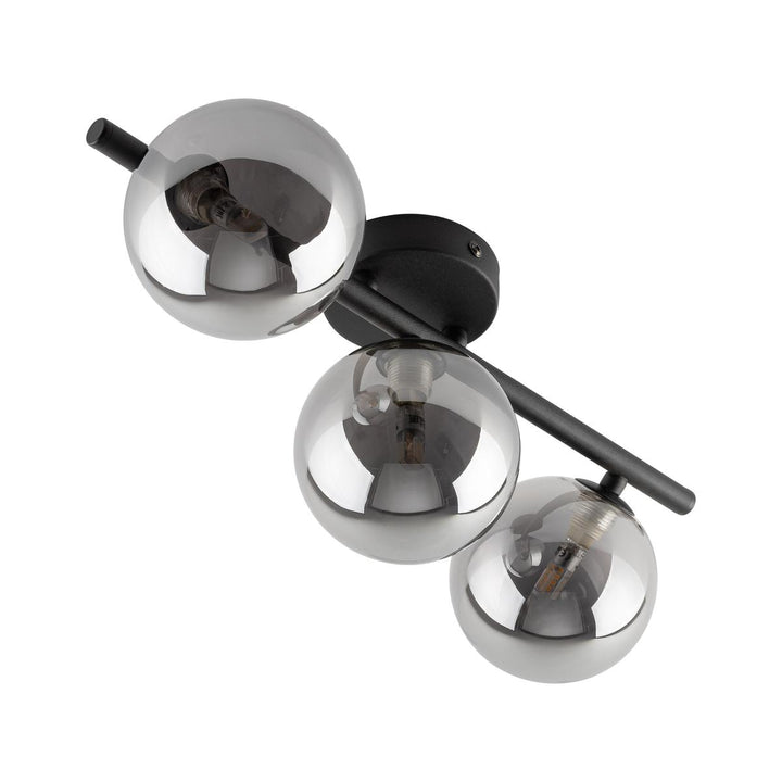 Estera taklampe 3-lys-Taklamper-TK Lighting-Røykfarget-TK-6855-Lightup.no