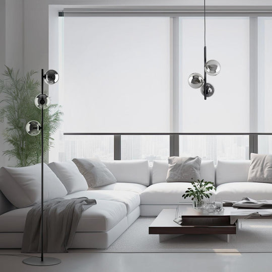 Estera takpendel 3-lys-Takpendler-TK Lighting-Røykfarget-TK-5767-Lightup.no