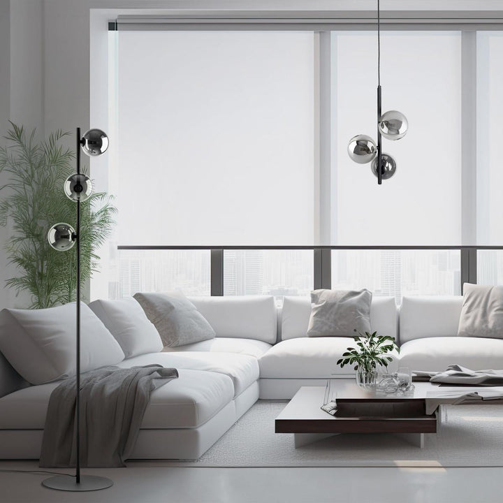 Estera takpendel 3-lys-Takpendler-TK Lighting-Røykfarget-TK-5767-Lightup.no