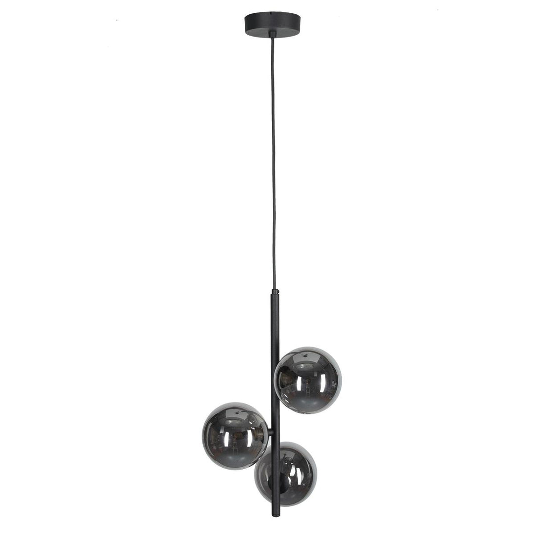 Estera takpendel 3-lys-Takpendler-TK Lighting-Røykfarget-TK-5767-Lightup.no