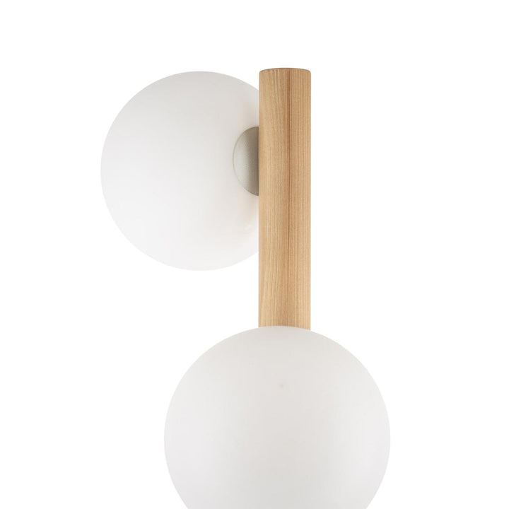 Estera wood gulvlampe 3-lys-Gulvlamper-TK Lighting-Natur / Opal-TK-5809-Lightup.no