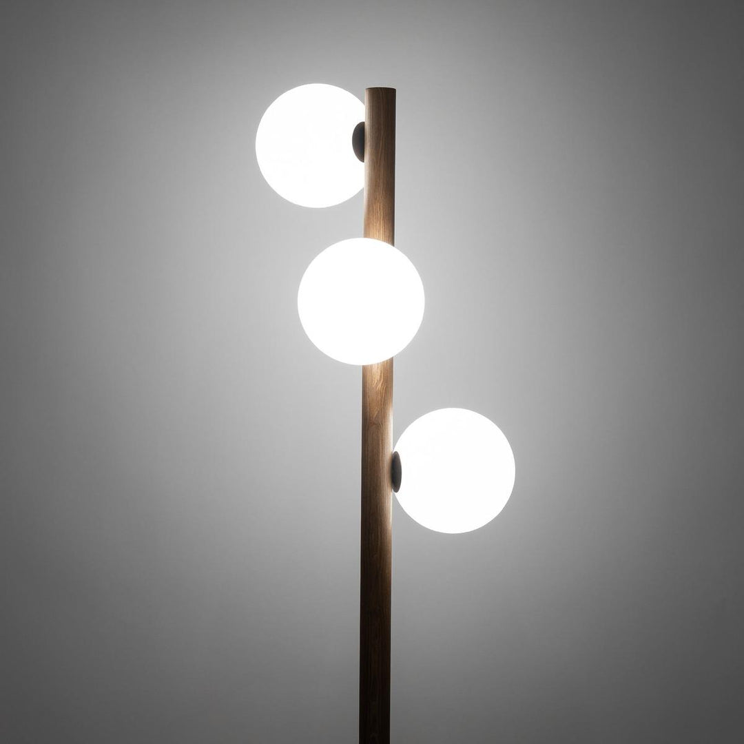 Estera wood gulvlampe 3-lys-Gulvlamper-TK Lighting-Natur / Opal-TK-5809-Lightup.no