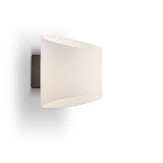 Evoke vegglampe IP44-Vegglamper-Herstal-Opal / Antrasitt-HB5622054389-Lightup.no