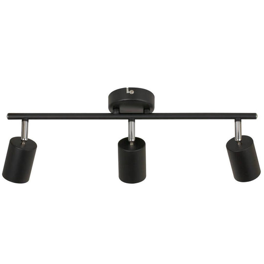 Explore lysskinne med tre spotter-Taklamper-Nordlux-Svart-2113270103-Lightup.no