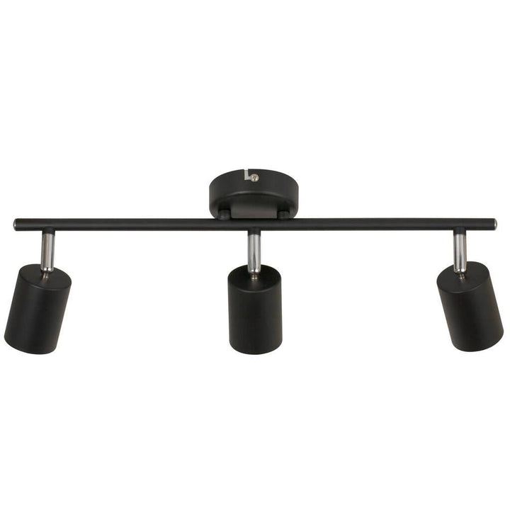 Explore lysskinne med tre spotter-Taklamper-Nordlux-Svart-2113270103-Lightup.no