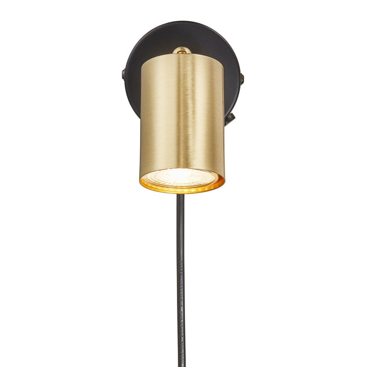 Explore vegglampe-Vegglamper-Nordlux-Svart / Messing-2113251035-Lightup.no
