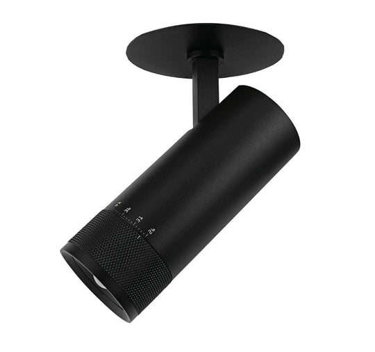Ezra Zoom Recessed takspot 15W 2700/3000 Kelvin 21-60 grader lysspredning - Dimbar-Downlight 230V-NorDesign-Svart-168152215-Lightup.no