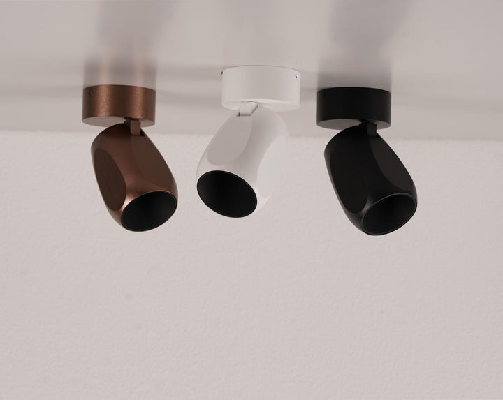 Facet W70 takspot 8W LED 2700 Kelvin CRI 90 - Dimbar-Downlight 230V-Antidark-Dark Coffee-2-208-01-24-Lightup.no
