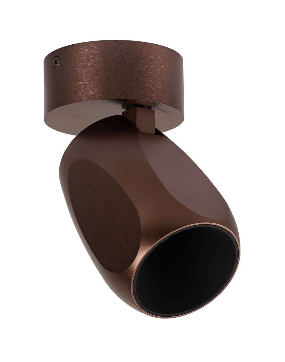 Facet W70 takspot 8W LED 2700 Kelvin CRI 90 - Dimbar-Downlight 230V-Antidark-Dark Coffee-2-208-01-24-Lightup.no