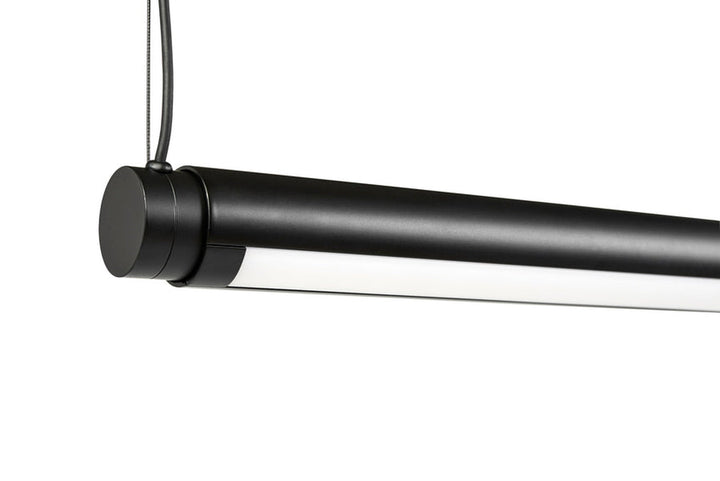 Factor Linear Suspension Lamp Diffused 1500 / Soft - svart-Takpendler-HAY-HAY__AB696-B553-AB16-Lightup.no