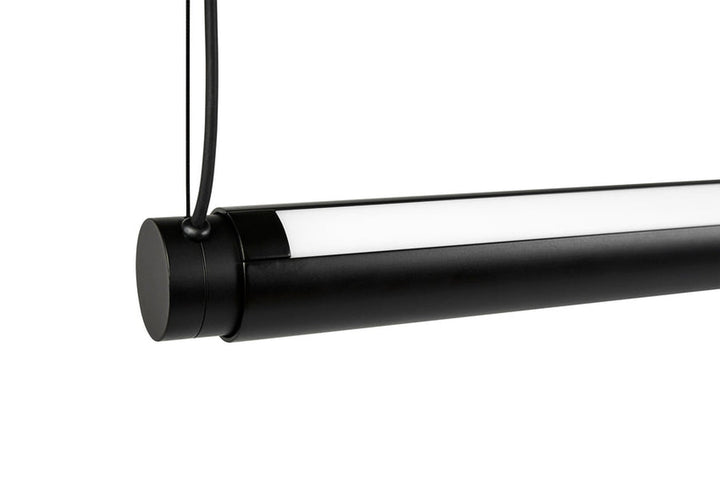 Factor Linear Suspension Lamp Diffused 1500 / Soft - svart-Takpendler-HAY-HAY__AB696-B553-AB16-Lightup.no