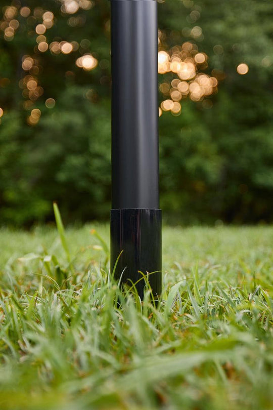 Fairybell delbar flaggstang 8 meter-Julebelysning juletrelys ute-Fairybell-Svart-FA-P-800-Lightup.no