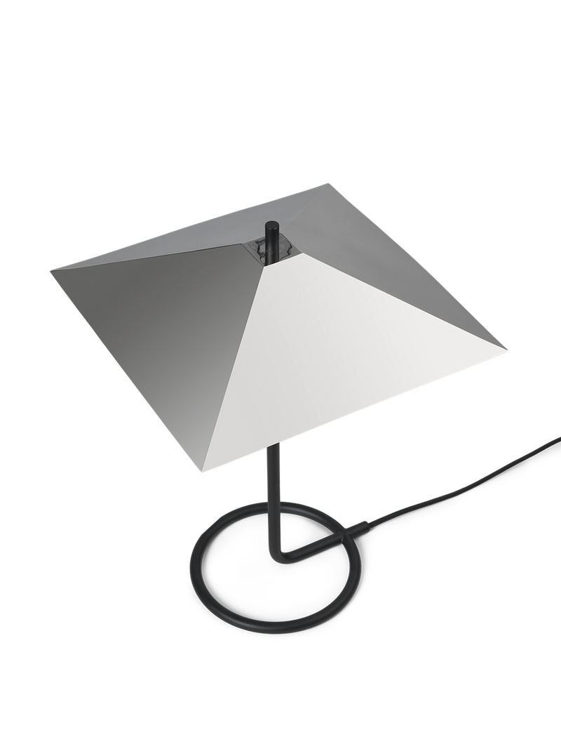 Filo bordlampe firkantet - krom-Bordlamper-Ferm Living-Feg__1104266766-Lightup.no