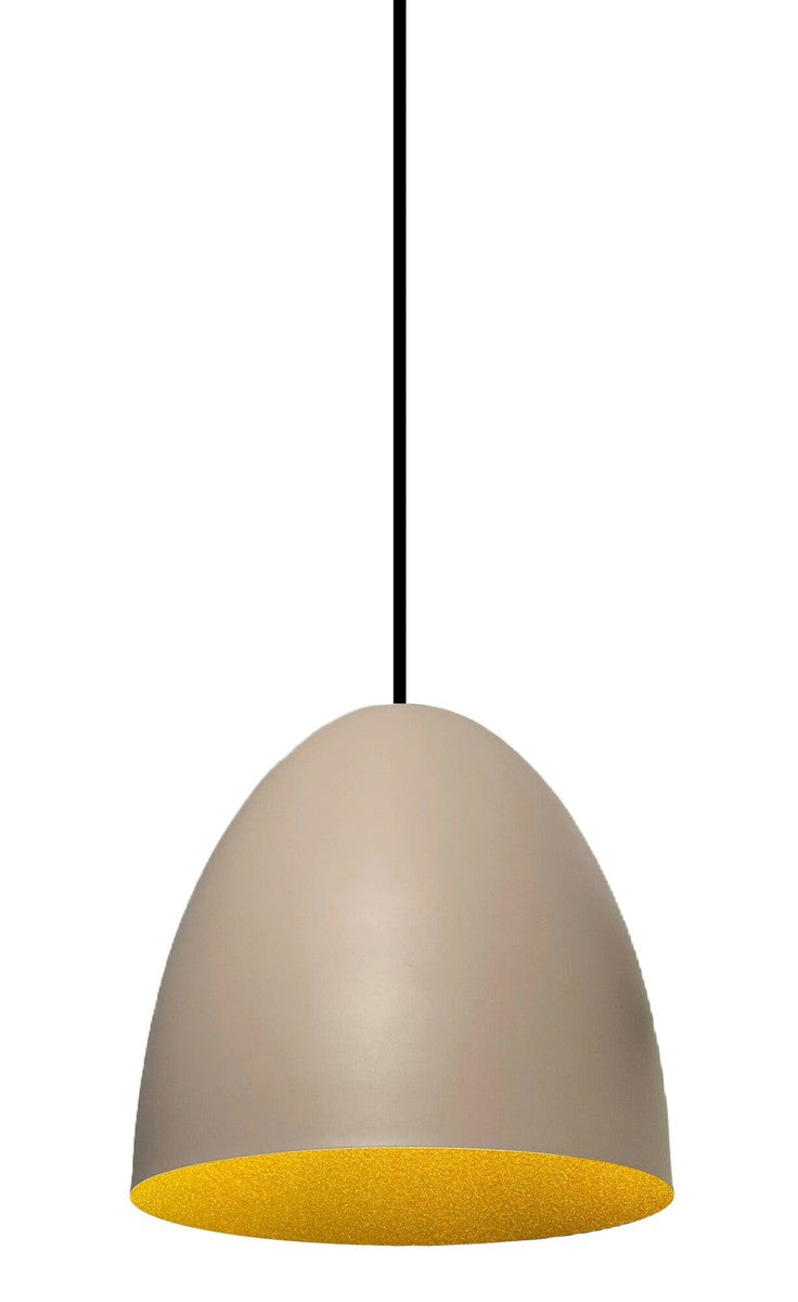 Fiola takpendel 22 cm-Takpendler-NorDesign-Khaki Sand / Gullfarget-101302221-Lightup.no