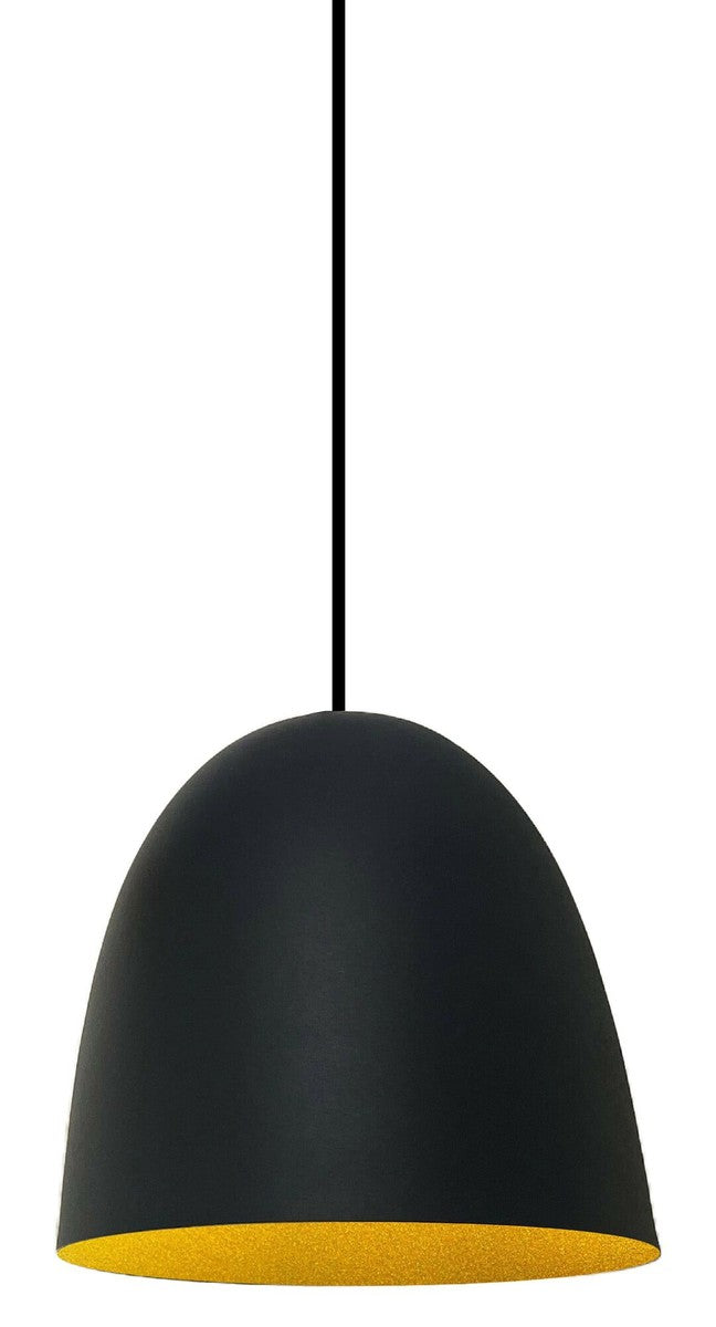 Fiola takpendel 30 cm-Takpendler-NorDesign-Svart / Gullfarget-101303005-Lightup.no