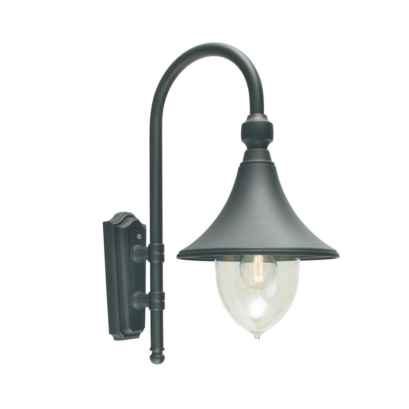 Firenze 800-Utebelysning vegg klassisk-Norlys-Svart-3101721-Lightup.no