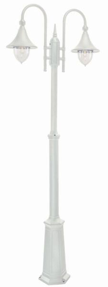 Firenze 820-Utebelysning stolpe-Norlys-Hvit-3185235-Lightup.no