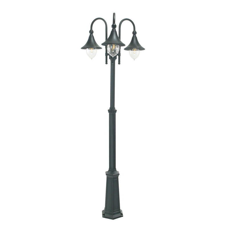 Firenze 830-Utebelysning stolpe-Norlys-Svart-3101724-Lightup.no