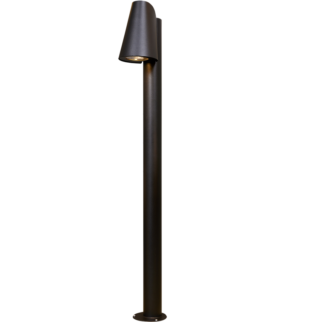 Firenze stolpe utendørs 100 cm GU10 IP44 - Svart-Utebelysning stolpe-Ms - belysning-Svart-9400000241-Lightup.no