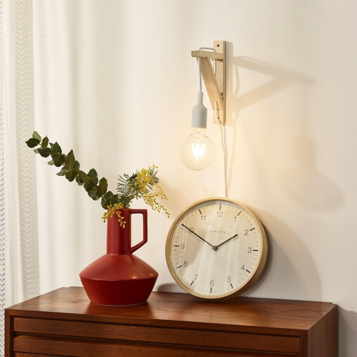 Fix vegglampe-Vegglamper-Lucide-Natur / hvit-LC08208/01/31-Lightup.no