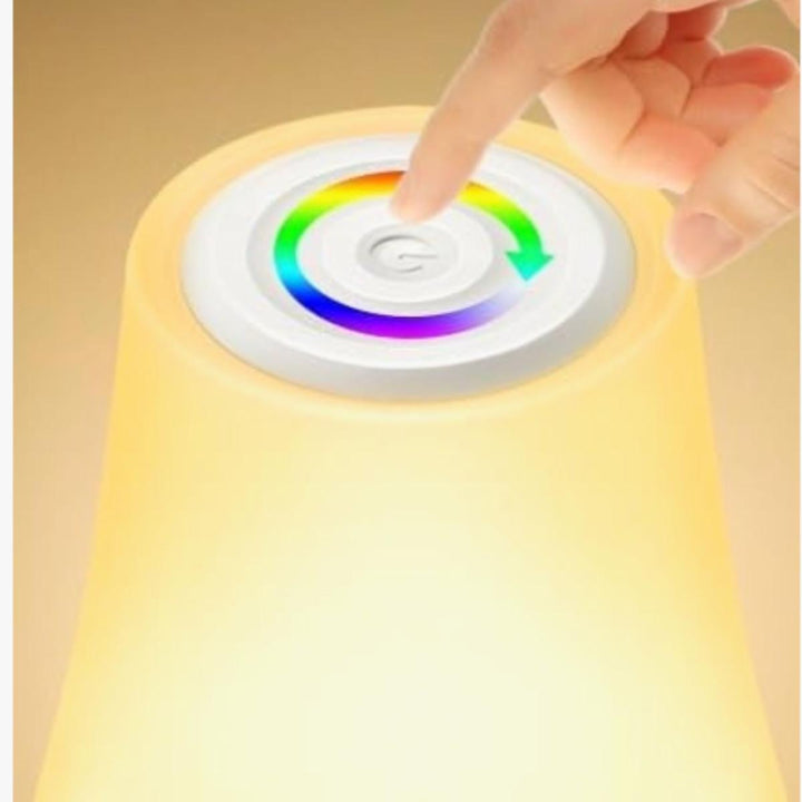 Flaskelys ladbar 3000K/4500K/6000K/RGB - Touch dim-Bordlamper-NorDesign-Hvit-071374806-Lightup.no