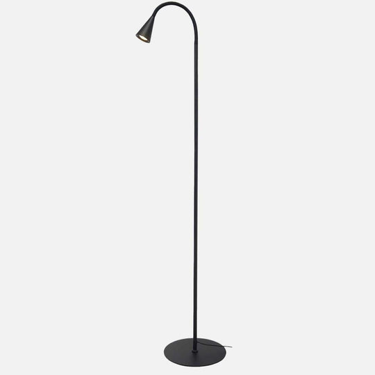 Flex gulvlampe-Gulvlamper-Luminor-Matt svart-5714198600779-Lightup.no