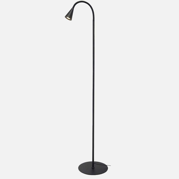 Flex gulvlampe-Gulvlamper-Luminor-Matt svart-5714198600779-Lightup.no