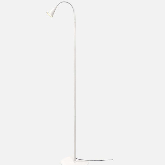 Flex gulvlampe-Gulvlamper-Luminor-Matt hvit-5714198600786-Lightup.no