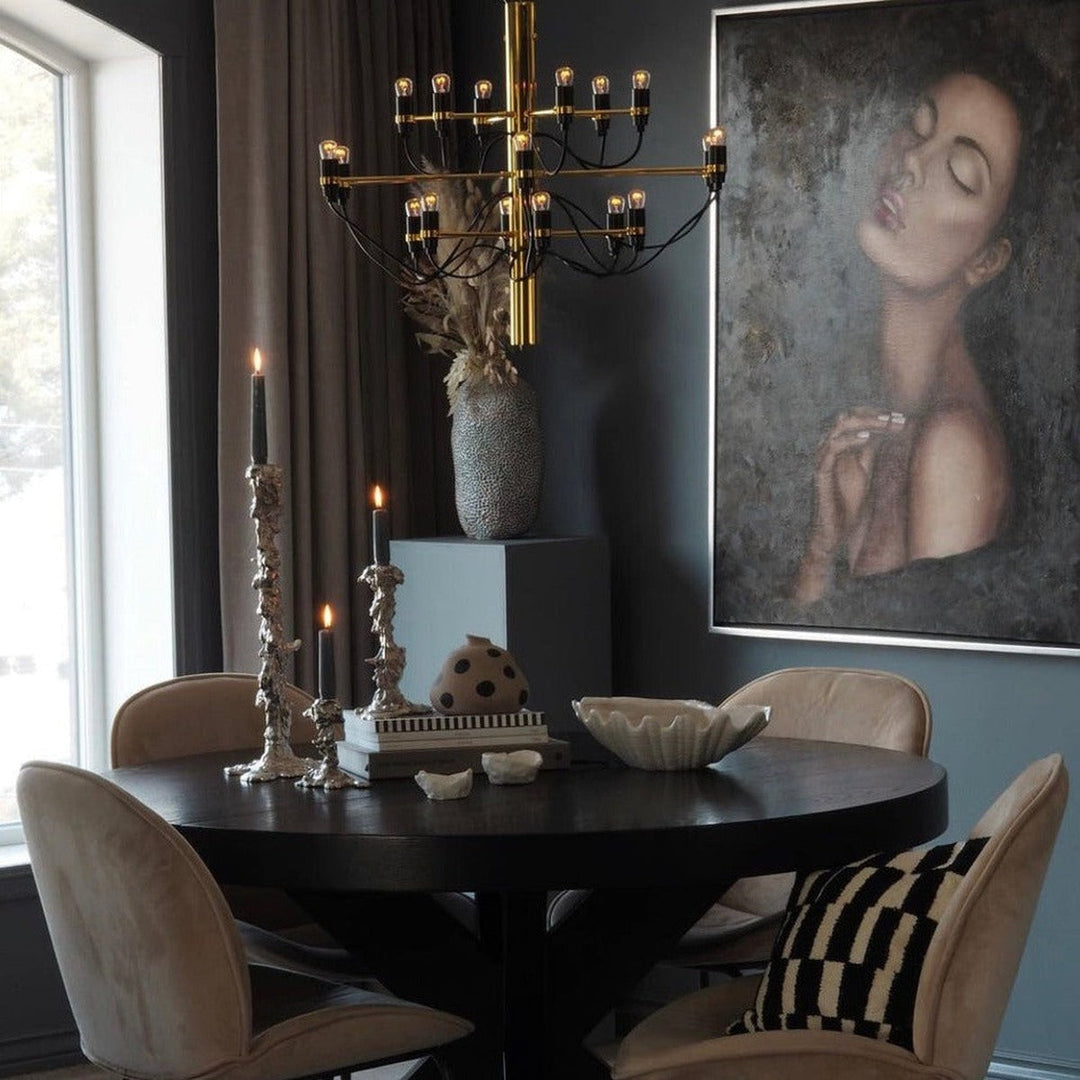 Flos 2097/18 Sarfatti LED takkrone-Takpendler-Flos-Sølv-Fls__A1350057-Lightup.no