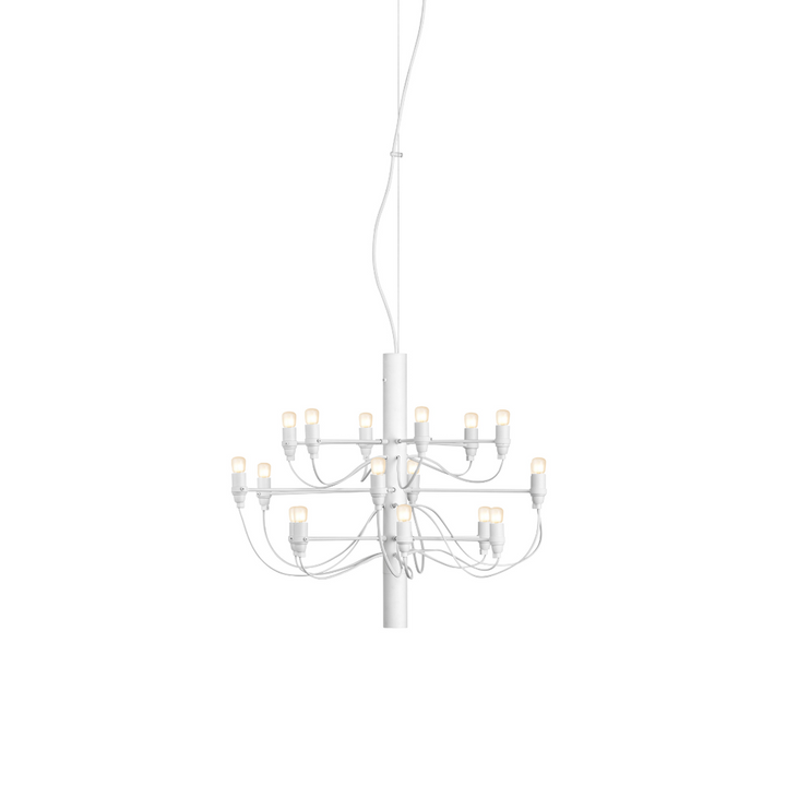 Flos 2097/18 Sarfatti takkrone - uten lyskilder-Takpendler-Flos-Svart-Fls__A1350031A-Lightup.no
