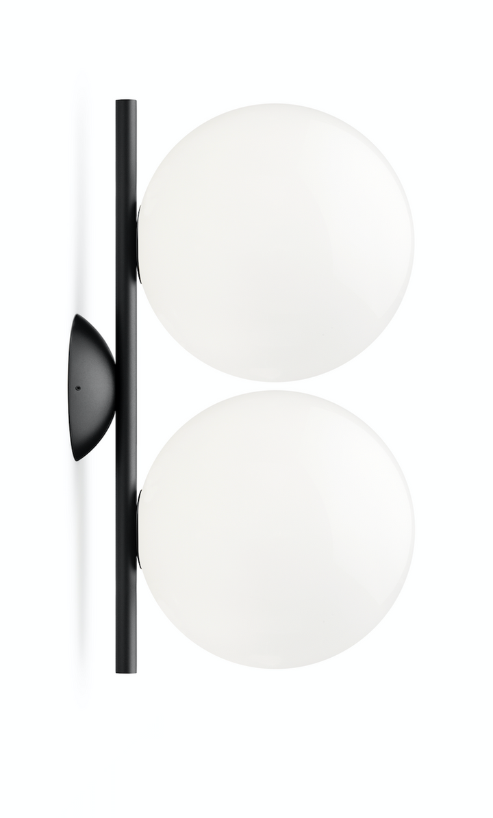 Flos IC Lights C/W1 dobbel vegglampe-Vegglamper-Flos-Messing-Fls__F3157059-Lightup.no