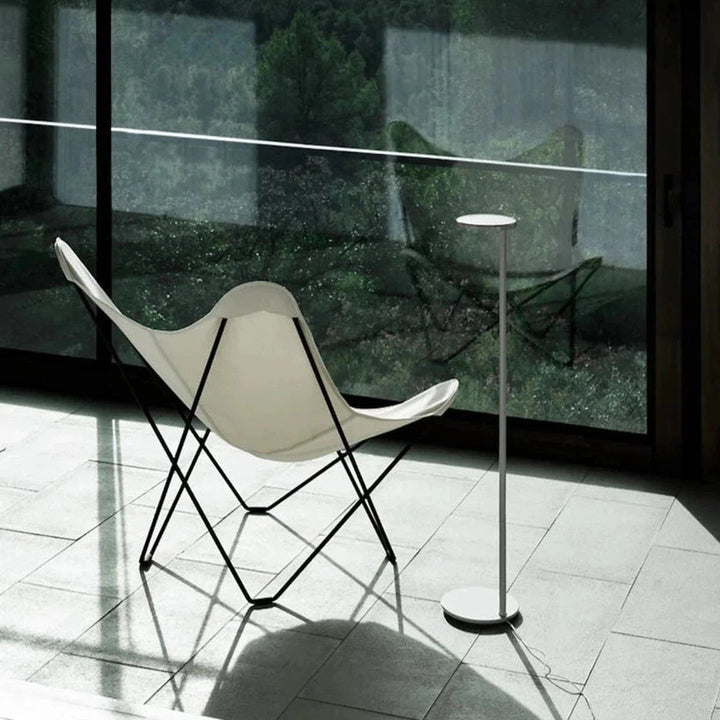 Flos Oblique gulvlampe H107-Gulvlamper-Flos-Grå-Fls__09.8220.AH-Lightup.no