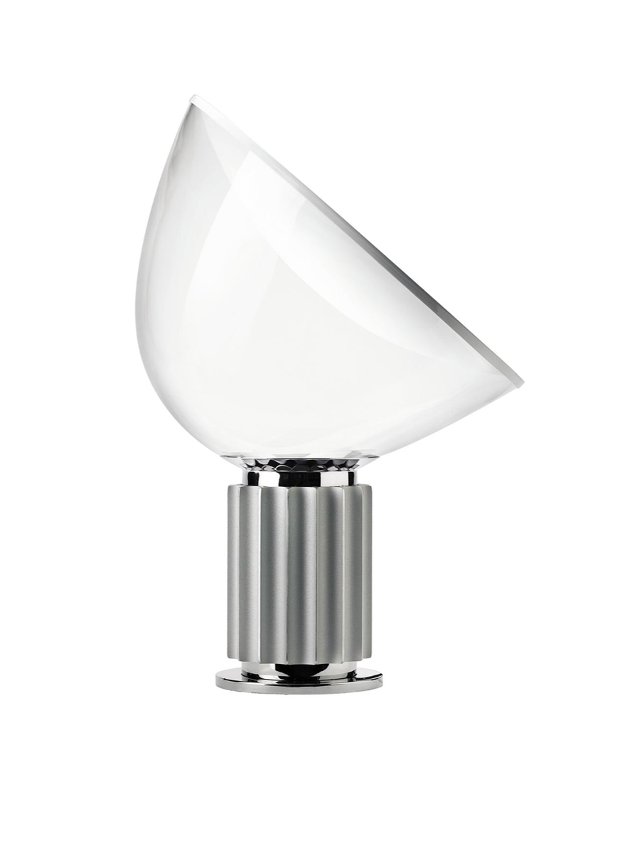 Flos Taccia bordlampe LED - PMMA-Bordlamper-Flos-Aluminium-Fls__F6602004-Lightup.no