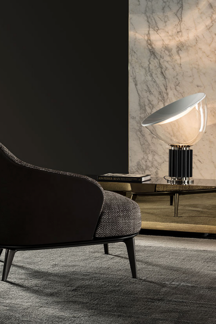 Flos Taccia bordlampe LED - PMMA-Bordlamper-Flos-Svart-Fls__F6602030-Lightup.no