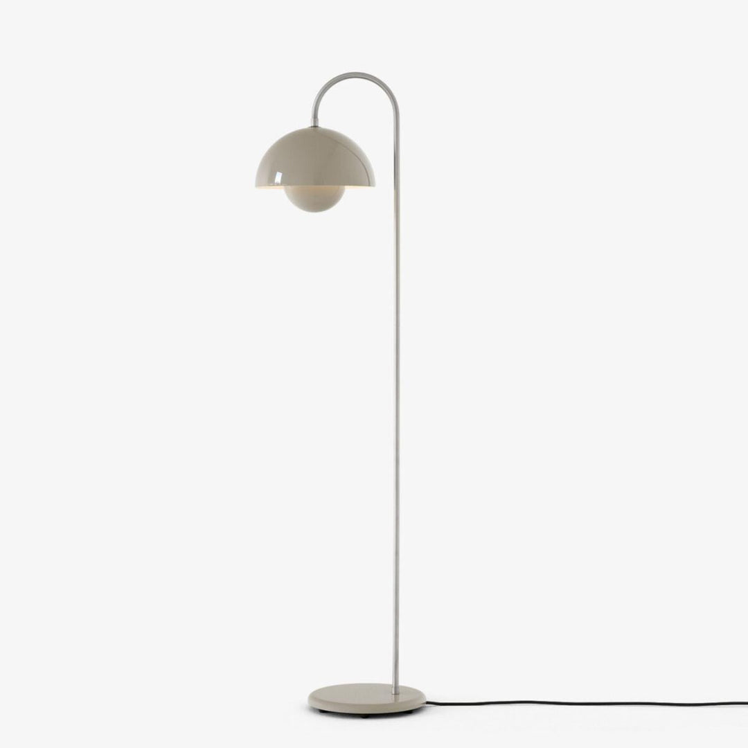 Flowerpot VP12 gulvlampe-Gulvlamper-&Tradition-Gråbeige-136978A209-Lightup.no