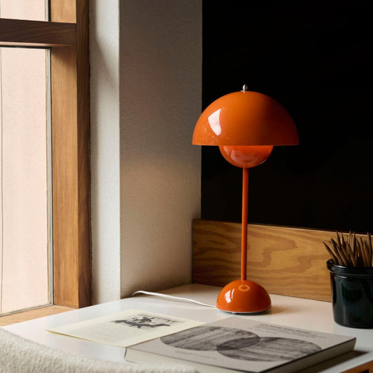 Flowerpot VP3 bordlampe-Bordlamper-&Tradition-Grå beige-133084209-Lightup.no