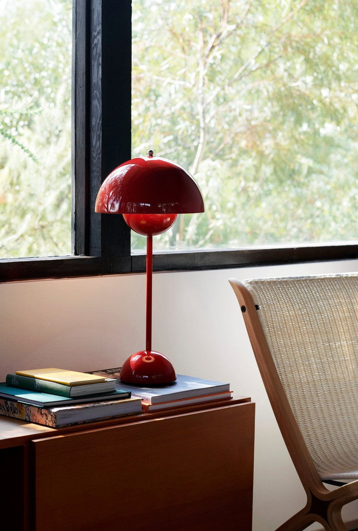 Flowerpot VP3 bordlampe-Bordlamper-&Tradition-Grå beige-133084209-Lightup.no
