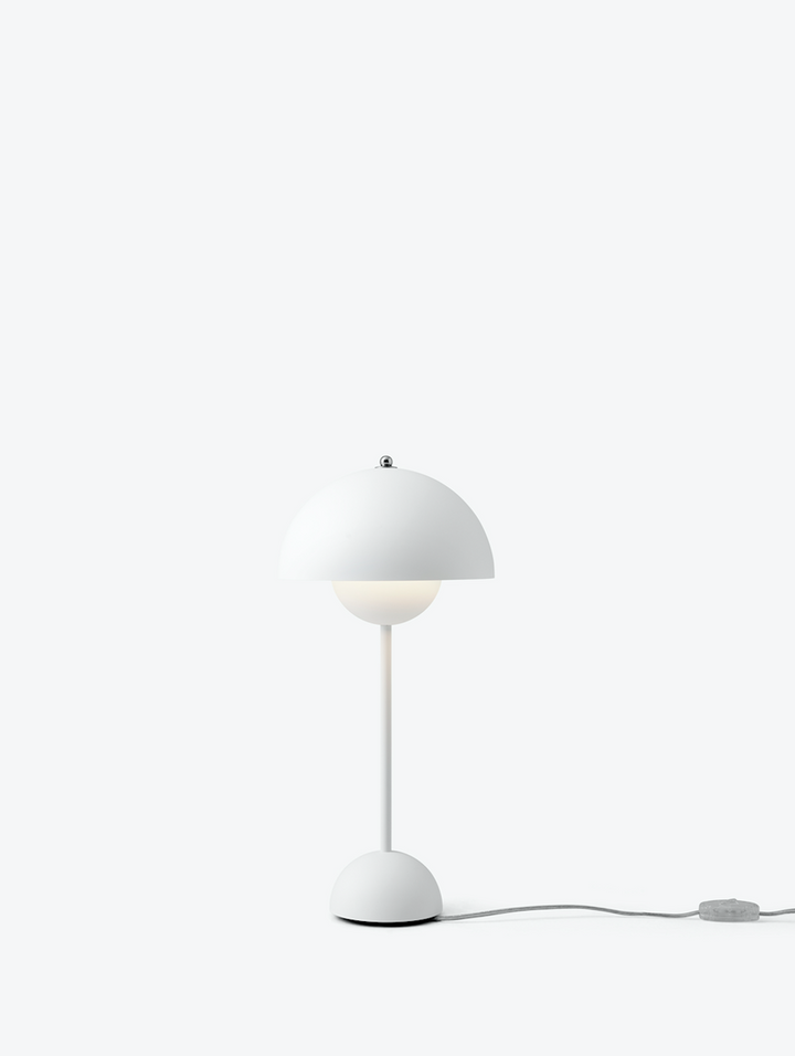 Flowerpot VP3 bordlampe-Bordlamper-&Tradition-Matt hvit-133084A221-Lightup.no