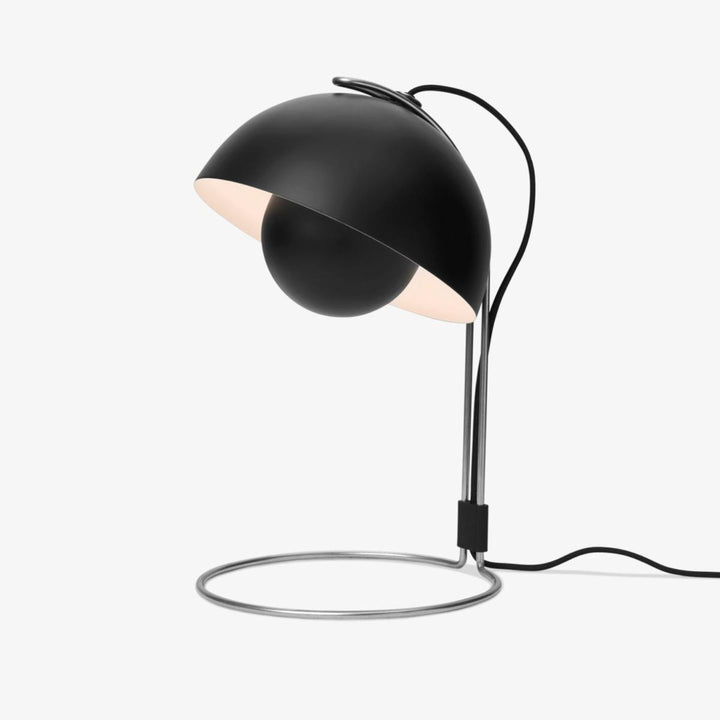 Flowerpot VP4 Verner Panton 1968-Bordlamper-&Tradition-Matt svart-133086A218-Lightup.no