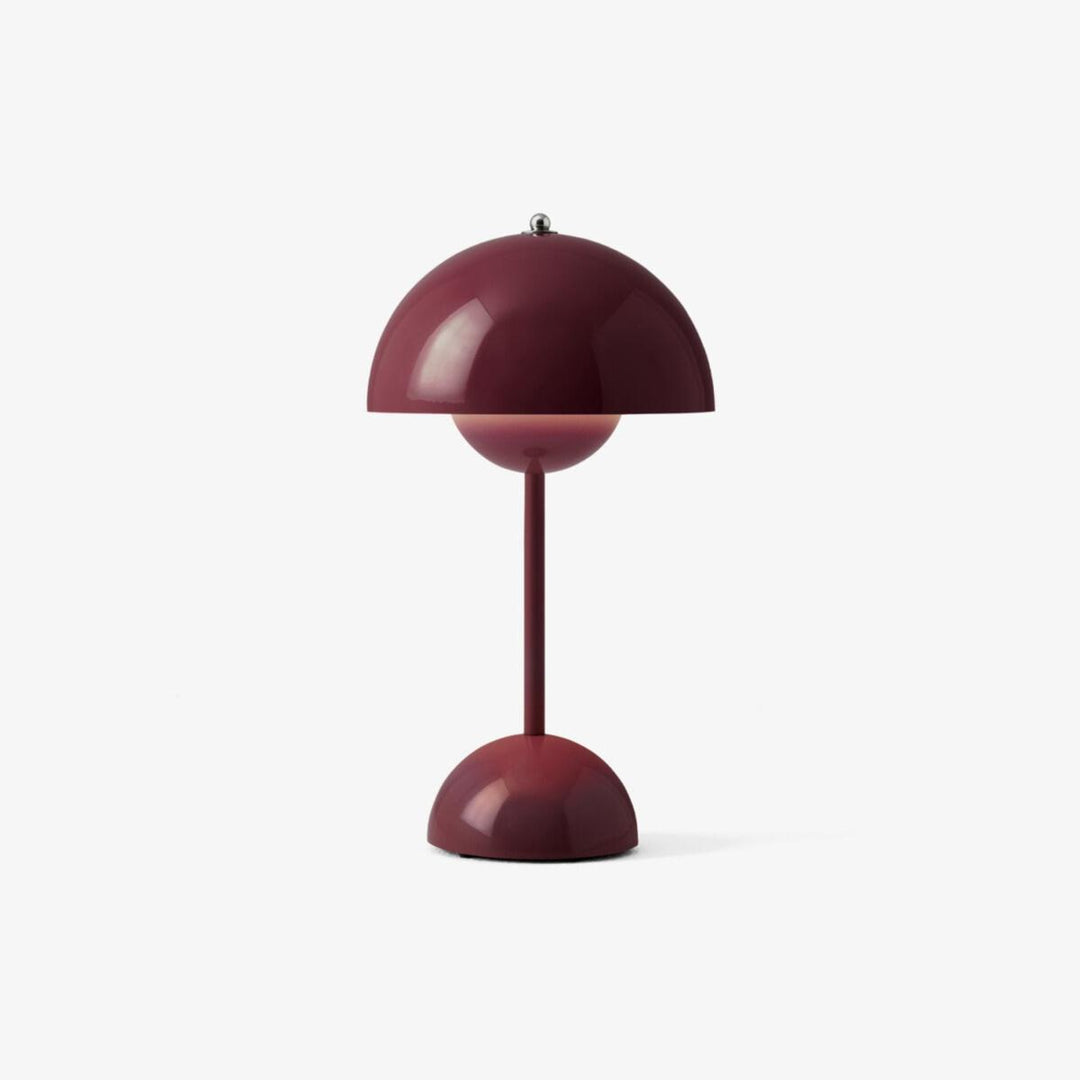 Flowerpot VP9 bærbar bordlampe-Bordlamper-&Tradition-Plomme-133093A180-Lightup.no