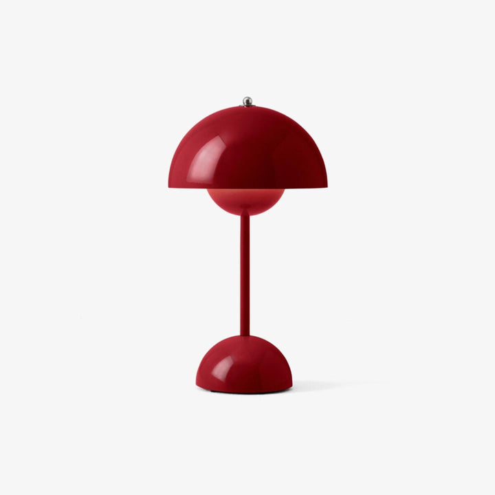 Flowerpot VP9 bærbar bordlampe-Bordlamper-&Tradition-Rød-133093A182-Lightup.no