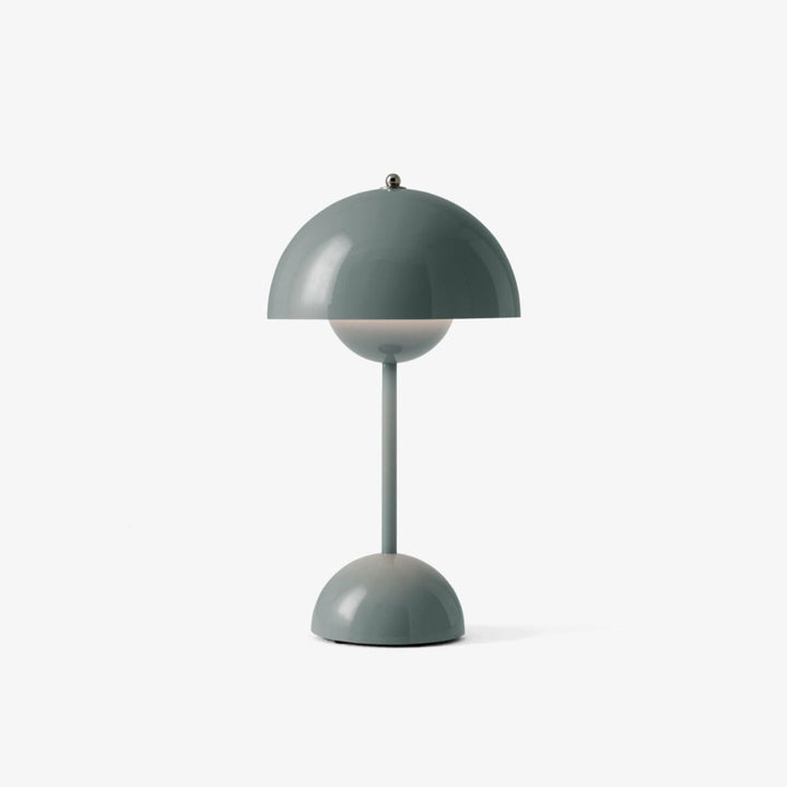 Flowerpot VP9 bærbar bordlampe-Bordlamper-&Tradition-Støvet blå-133093A208-Lightup.no