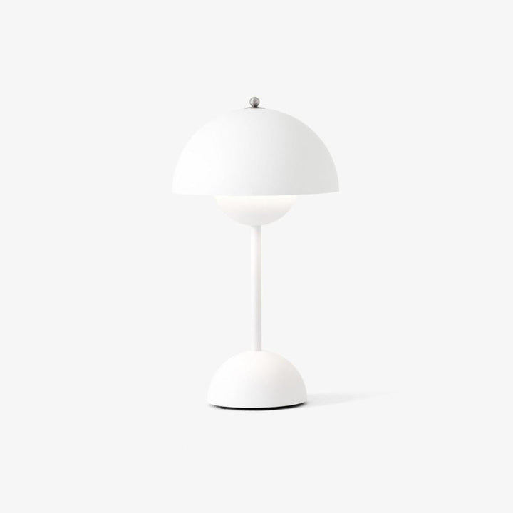 Flowerpot VP9 bærbar bordlampe-Bordlamper-&Tradition-Matt Hvit-133093A221-Lightup.no