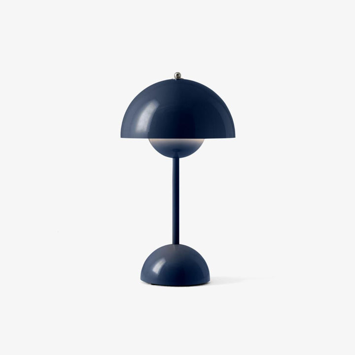 Flowerpot VP9 bærbar bordlampe-Bordlamper-&Tradition-Stål blå-133093A568-Lightup.no