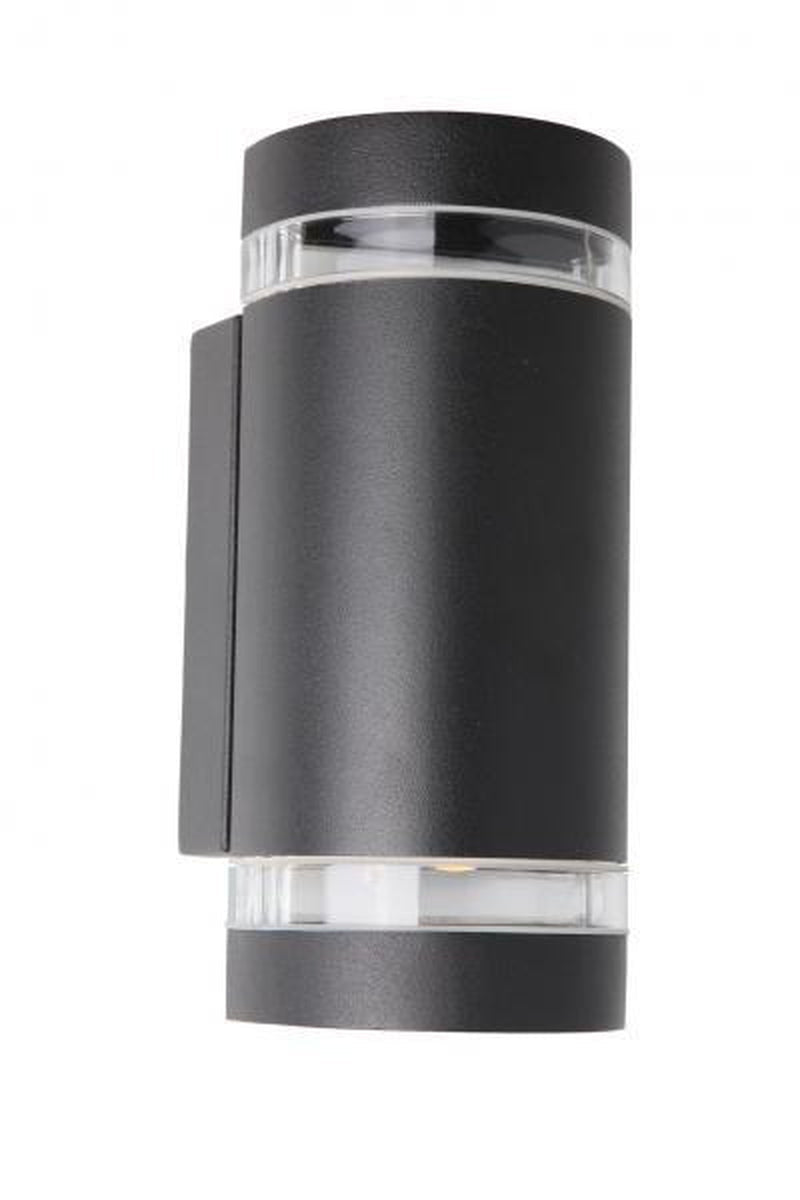 Focus Duo + 2 stk LEDpærer-Utebelysning vegg opp og ned-Nordlux-Svart-87402320-Lightup.no