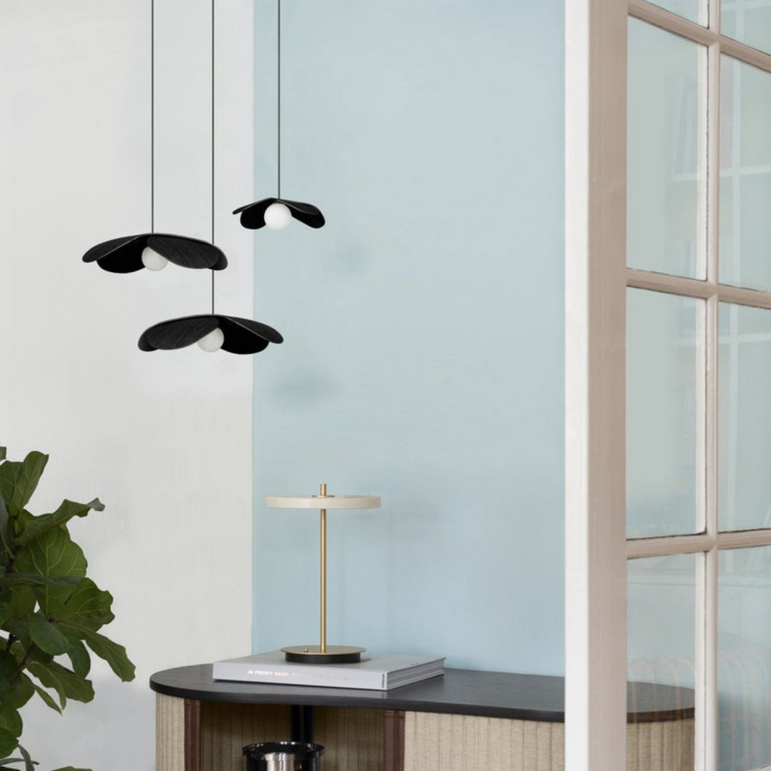 Forget Me Not large lampeskjerm-Takpendler-Umage-Mørk eik-2228-Lightup.no